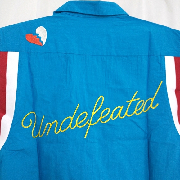 New Urban Outfitters Wayne Sleeveless Button-Down Shirt - Picture 7 of 9